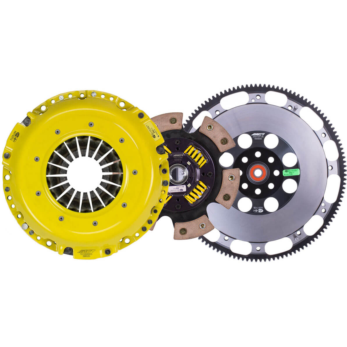 ACT HD Clutch Kit w/ Prolite Flywheel (6-Pad Sprung Disc), 2006-2026 WRX