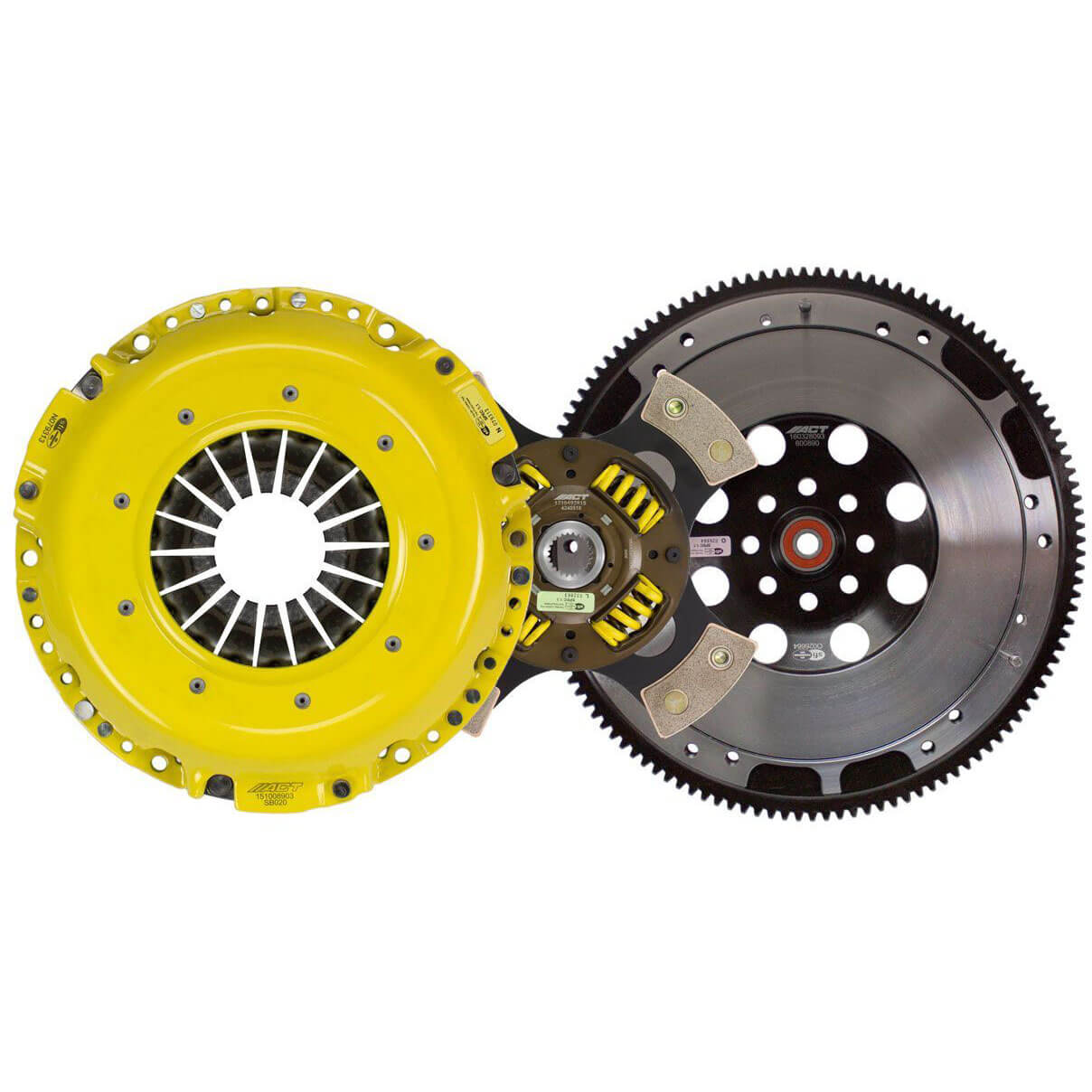 ACT HD Clutch Kit w/ StreetLite Flywheel (4-Pad Sprung Disc), 2006-2026 WRX