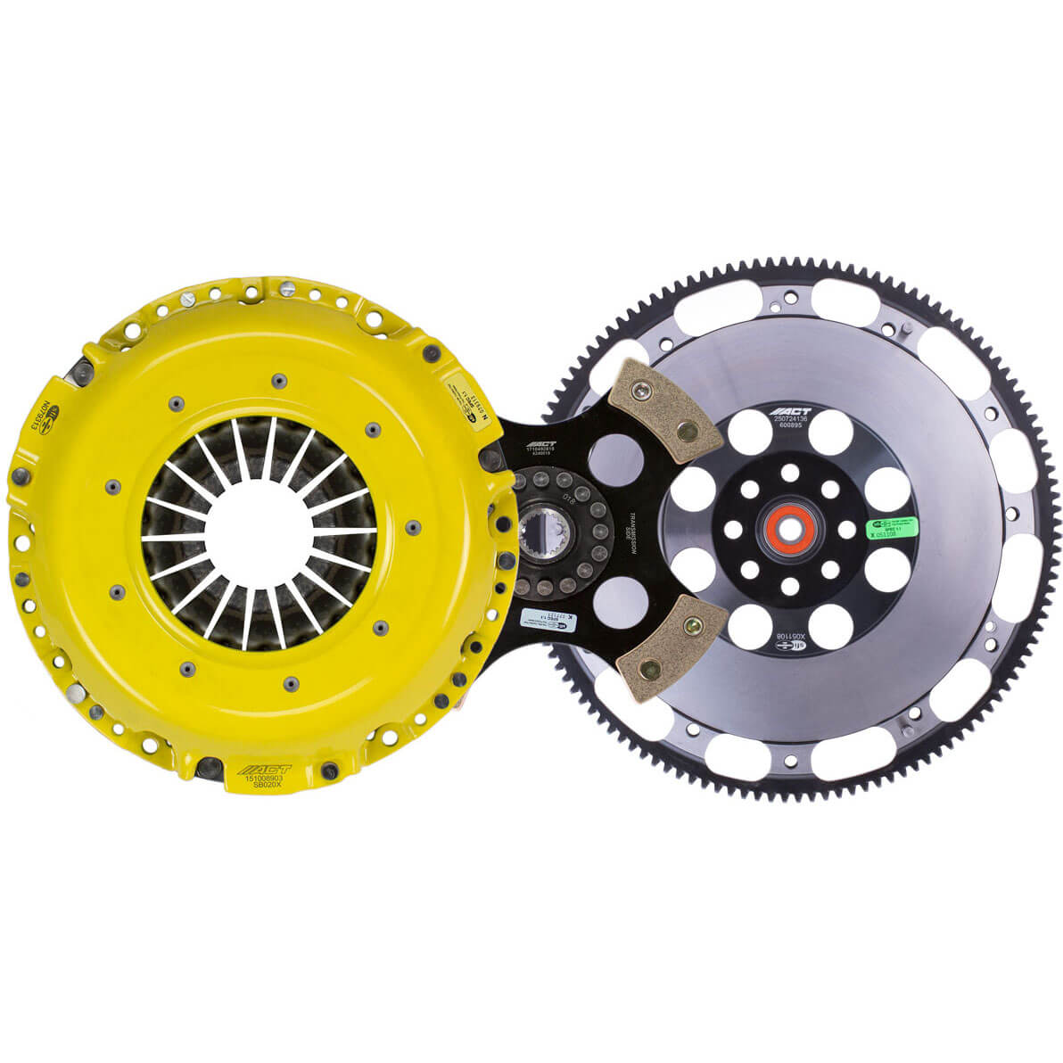 ACT XT Clutch Kit w/ Prolite Flywheel (4-Pad Rigid Disc), 2006-2026 WRX