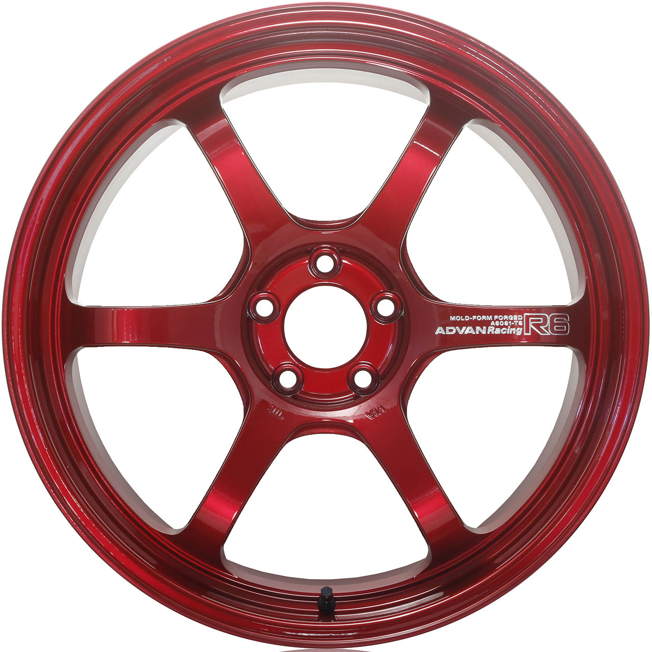 ADVAN R6 Wheel - 18x9.5 / +45 / 5x100 - Racing Candy Red