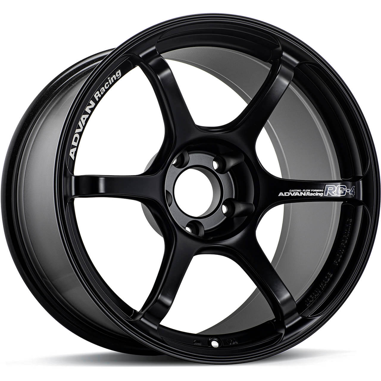 ADVAN RG-4 Wheel - 17x9 / +35 / 5x114.3 - Semi Gloss Black