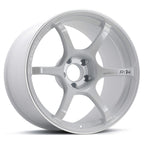 ADVAN RG-4 Wheel - 17x9.5 / +50 / 5x114.3 - Racing White Metallic & Ring