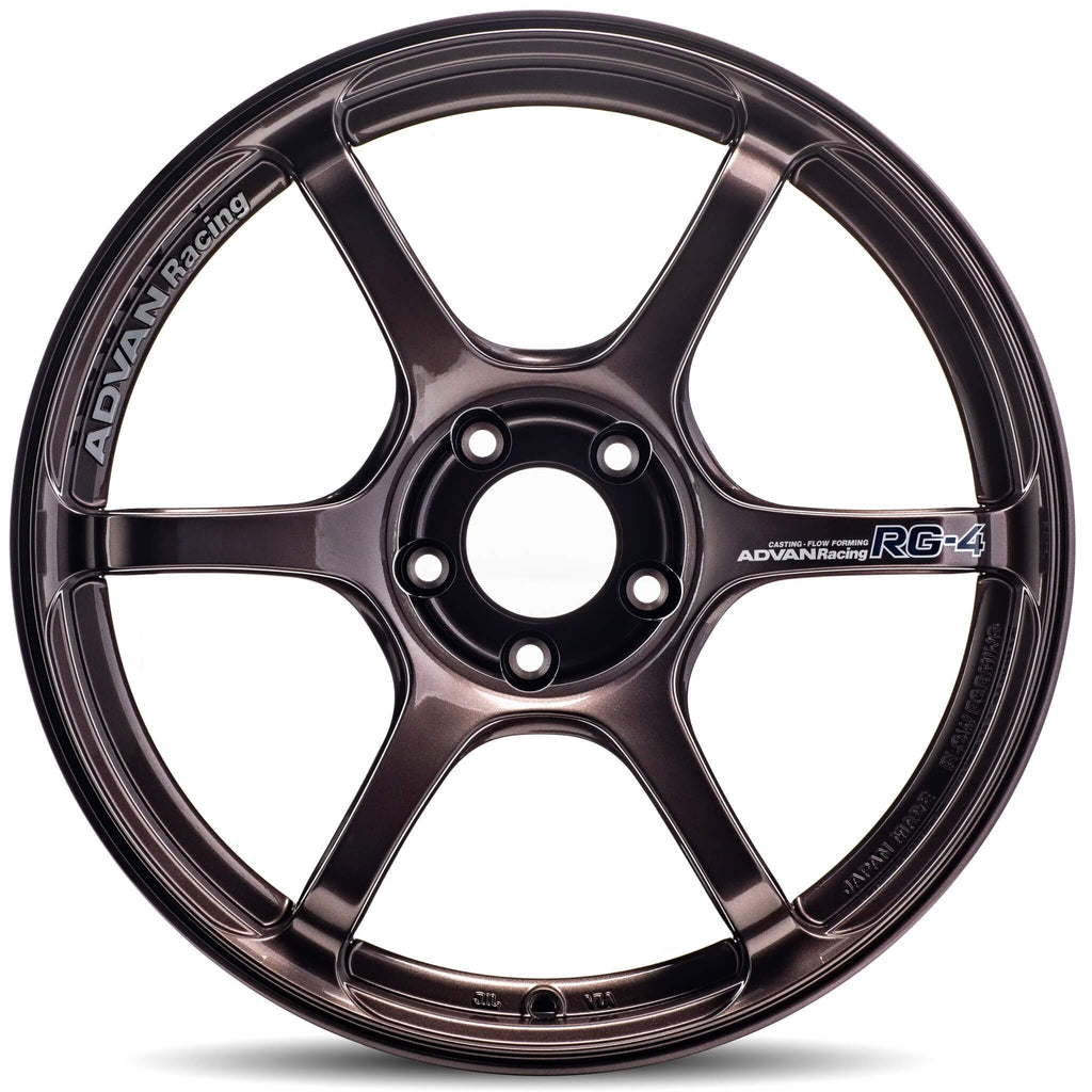 ADVAN RG-4 Wheel - 18x9.5 / +45 / 5x100 - Racing Copper Bronze