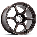ADVAN RG-4 Wheel - 18x9.5 / +45 / 5x100 - Racing Copper Bronze - Angle 2