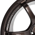 ADVAN RG-4 Wheel - 18x9.5 / +45 / 5x100 - Racing Copper Bronze - Angle 3