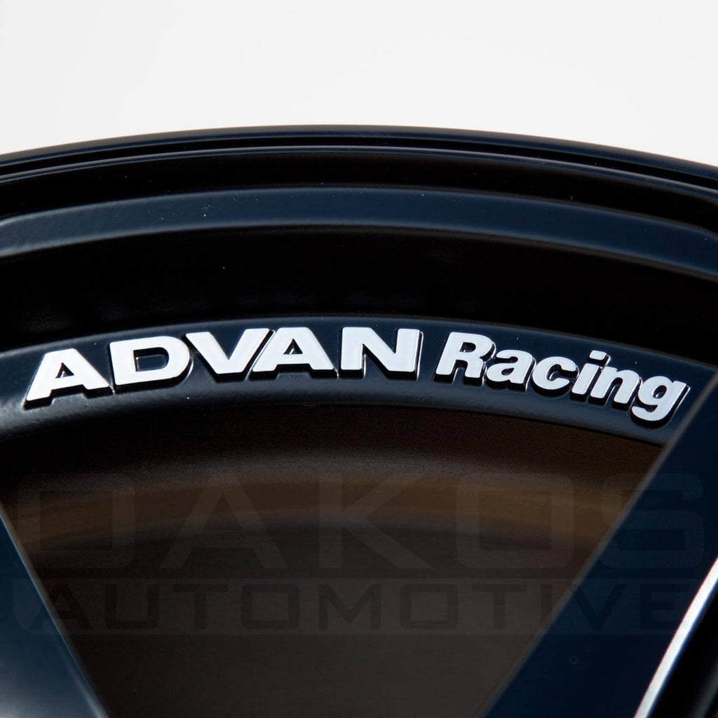 ADVAN RG-4 Wheel - 18x9.5 / +45 / 5x114.3 - Semi Gloss Black - Angle 7