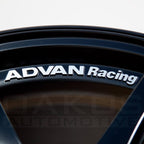 ADVAN RG-4 Wheel - 18x9.5 / +45 / 5x114.3 - Semi Gloss Black - Angle 7