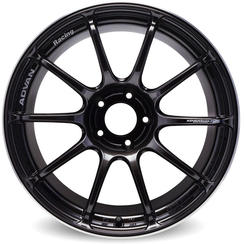 ADVAN RSIII Wheel - 18x10 / +35 / 5x114.3 - Black Gunmetallic & Ring