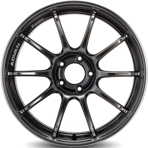 ADVAN RSIII Wheel - 18x10 / +35 / 5x114.3 - Racing Hyper Black & Ring