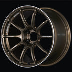 ADVAN RSIII Wheel - 18x9.5 / +35 / 5x114.3 - Umber Bronze Metallic & Ring - Angle 2