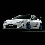 ADVAN RZII Wheel - 18x9.5 / +35 / 5x114.3 - Racing Indigo Blue & Ring - Angle 3