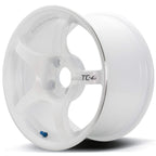 ADVAN TC-4 Wheel - 16x8 / +35 / 5x114.3 - Racing White Metallic & Ring