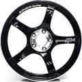 ADVAN TC-4 Wheel - 18x10 / +35 / 5x114.3 - Gloss Black & Diamond w/ Ring