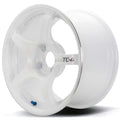 ADVAN TC-4 Wheel - 18x8.5 / +45 / 5x114.3 - Racing White Metallic & Ring