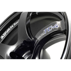 ADVAN TC-4 Wheel - 18x9.5 / +35 / 5x114.3 - Racing Gunmetallic & Ring - Angle 4