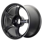 ADVAN TC-4 Wheel - 18x9.5 / +45 / 5x114.3 - Black Gunmetallic & Ring - Angle 2