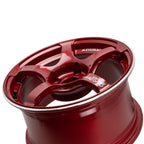 ADVAN TC-4 Wheel - 18x9.5 / +45 / 5x114.3 - Racing Candy Red & Ring - Angle 3