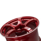 ADVAN TC-4 Wheel - 18x9.5 / +45 / 5x114.3 - Racing Candy Red & Ring - Angle 4