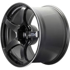 ADVAN TC-4 Wheel - 18x9.5 / +45 / 5x114.3 - Racing Gunmetallic & Ring - Angle 3