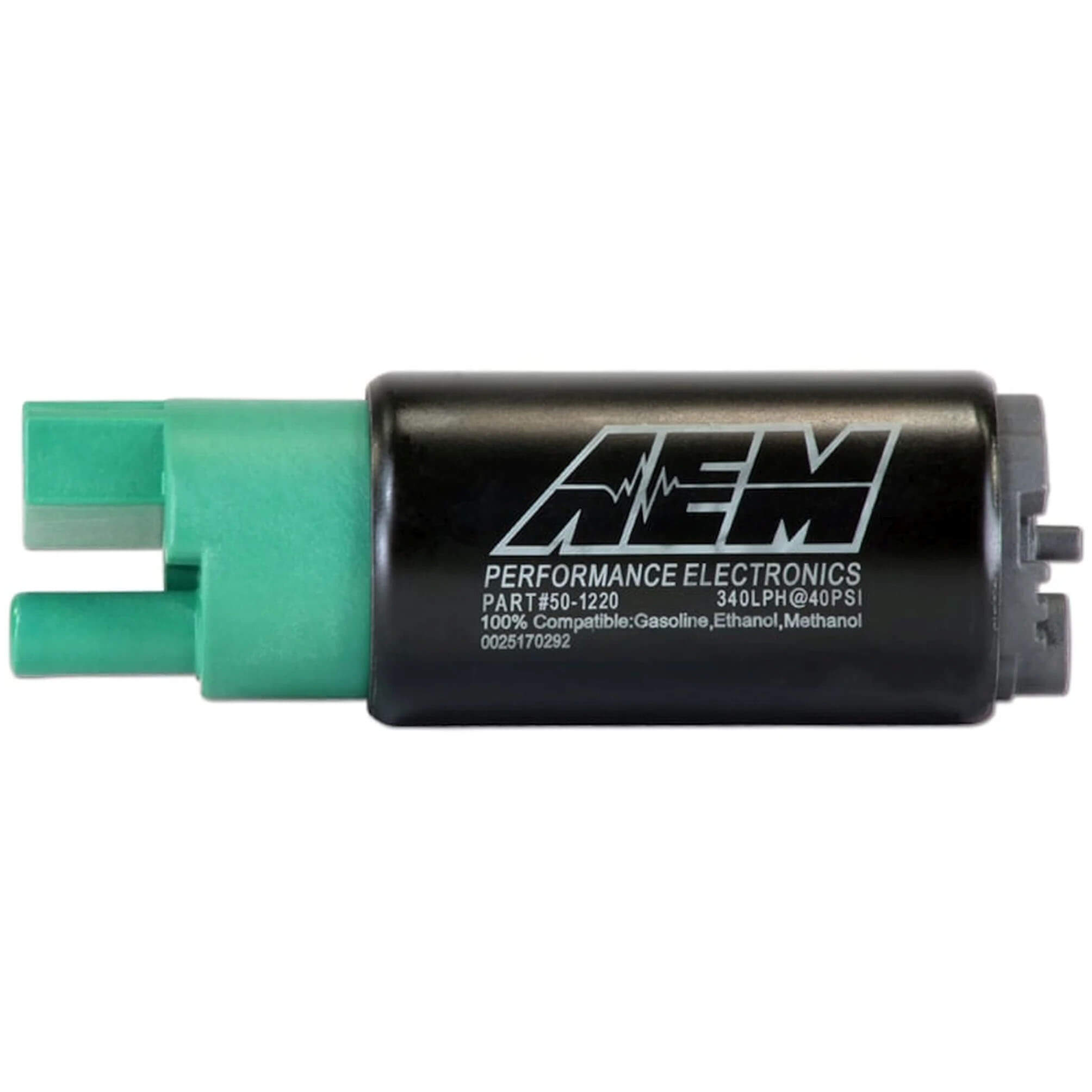 AEM 340lph E85 Hi Flow In-Tank Fuel Pump, 2002-2007 WRX & STi & 2015-2021 WRX - Angle 2