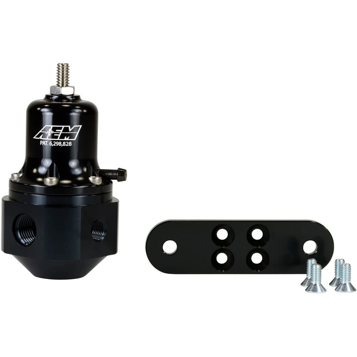 AEM Adjustable Fuel Pressure Regulator (Black)