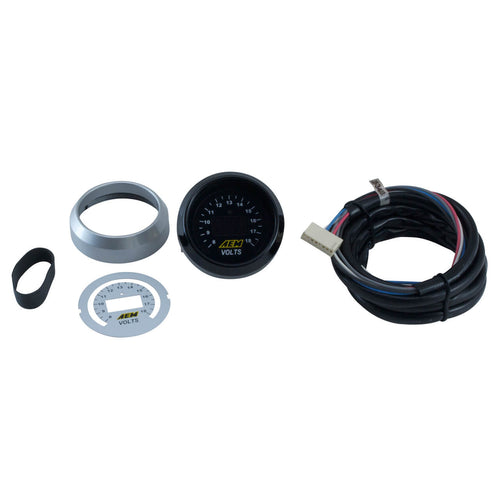 AEM Digital Voltmeter Gauge (8-18V)