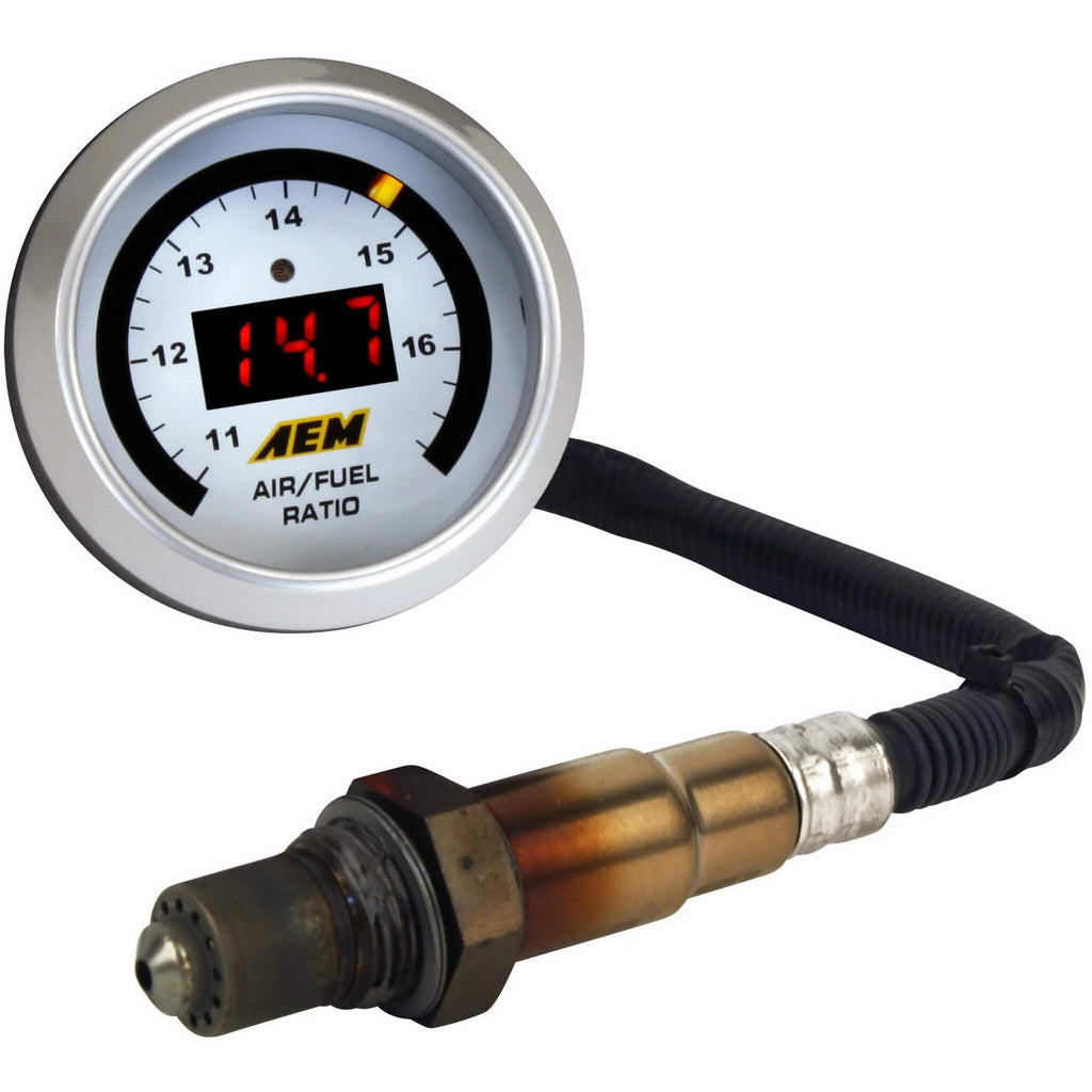 AEM Wideband UEGO Air/Fuel Ratio (AFR) Gauge (52mm) - Angle 4