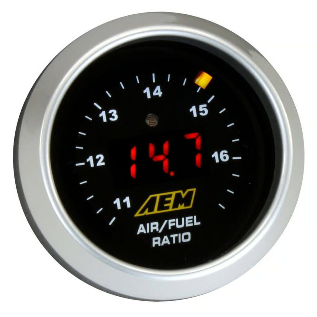 AEM Wideband UEGO Air/Fuel Ratio (AFR) Gauge (52mm) - Angle 5