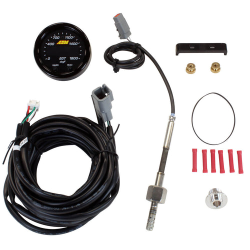 AEM X-Series Exhaust Gas Temperature (EGT) Gauge (52mm, 0-1800F)