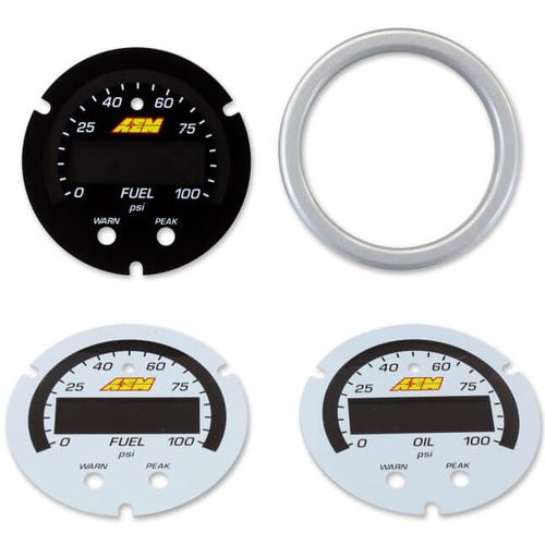AEM X-Series Pressure Gauge Accessory Kit