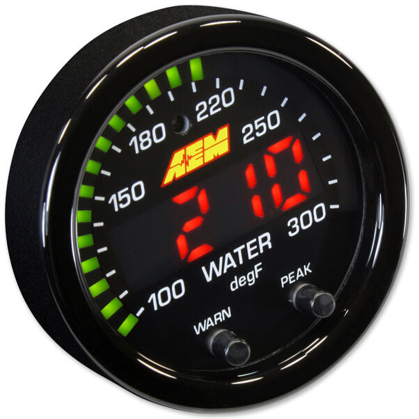 AEM X-Series Temperature Gauge (100-300F)