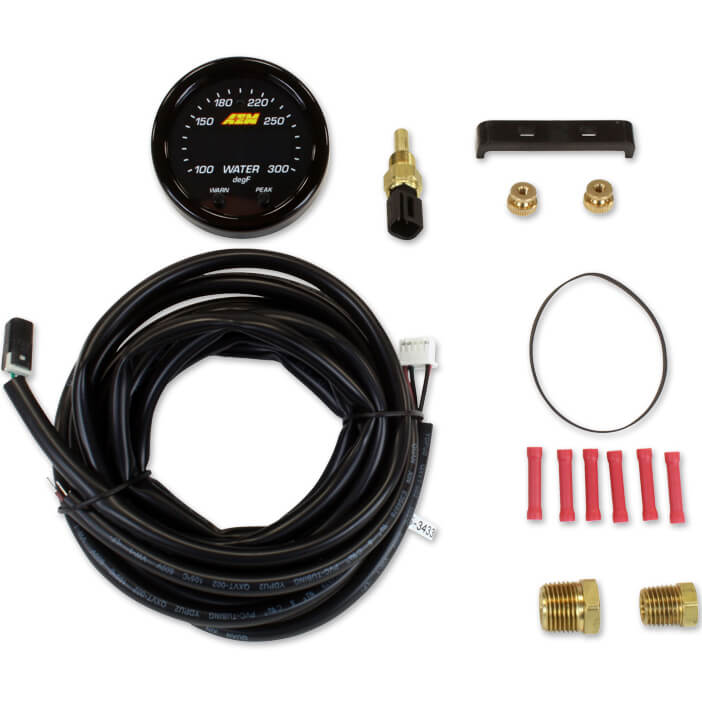 AEM X-Series Temperature Gauge (100-300F) - Angle 2