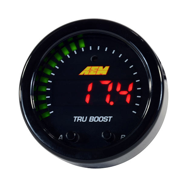 AEM X-Series TRU-BOOST Gauge-Type Electronic Boost Controller - Angle 2