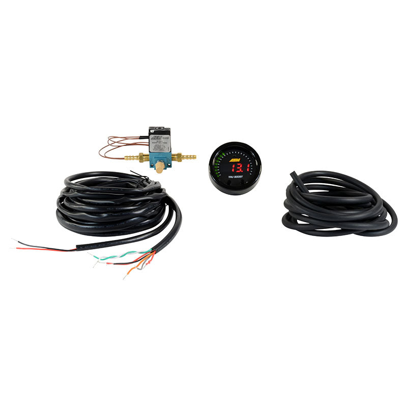 AEM X-Series TRU-BOOST Gauge-Type Electronic Boost Controller - Angle 3