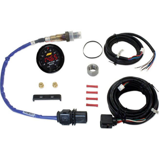AEM X-Series UEGO Wideband AFR Gauge (52mm) - Angle 3