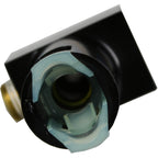 Aeromotive 5/16in Quick Connect w/ AN-06 Port & 1/8in Gauge Port - Angle 3