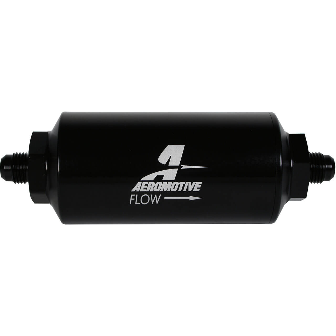 Aeromotive In-Line Filter (-06AN w/ 10 Micron Cellulose Element, Black)