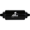 Aeromotive In-Line Filter (-06AN w/ 100 Micron SS Element, Black)