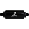 Aeromotive In-Line Filter (-08AN w/ 40 Micron SS Element, Black)