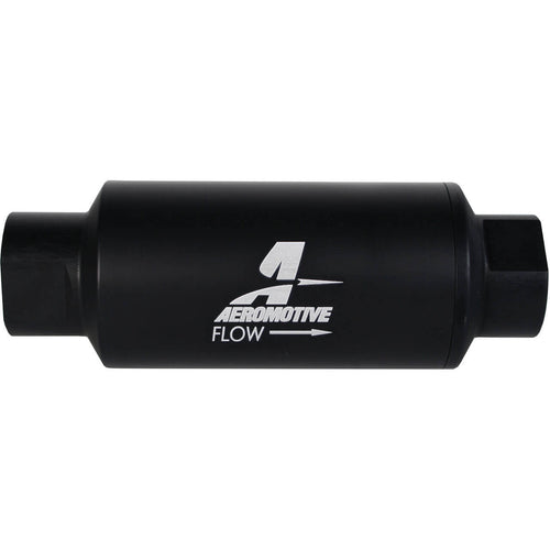 Aeromotive In-Line Filter (-10AN w/ 10 Micron Microglass Element, Black)
