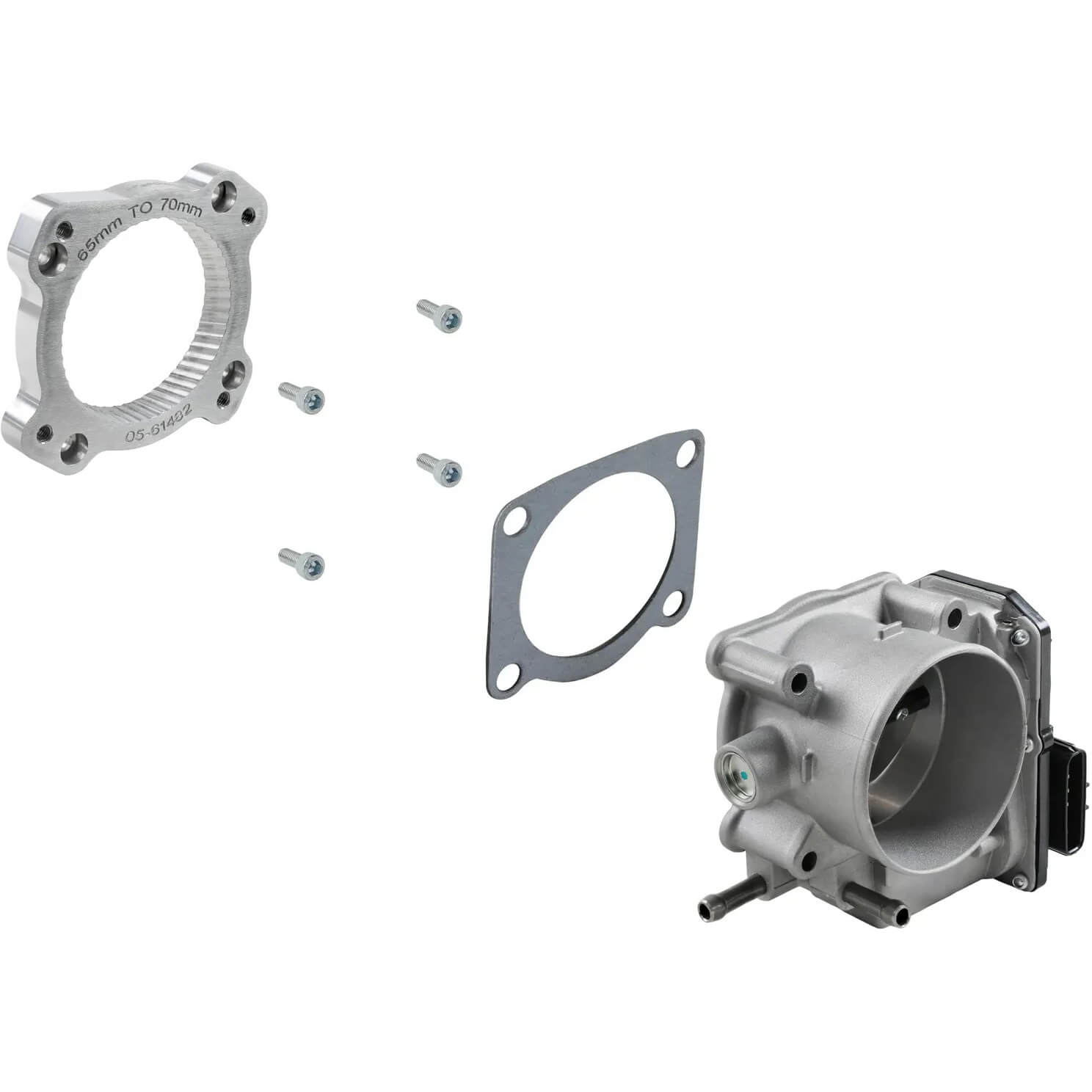 aFe 70mm Throttle Body, 2013-2020 BRZ/FR-S & 2017-2020 Toyota 86 - Angle 2