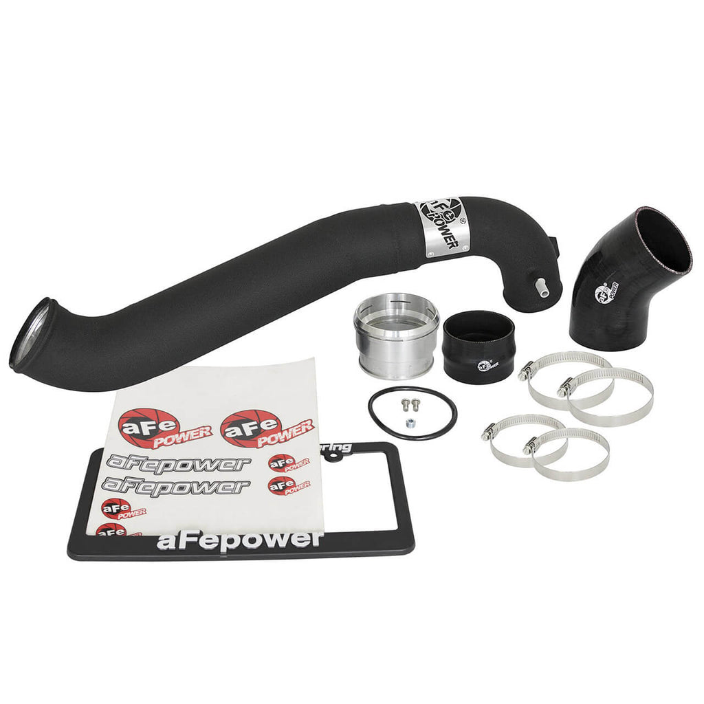 aFe BladeRunner 3.5 to 3in Intercooler Tube Cold Side, 2017-2020 F-150 Raptor - Angle 4