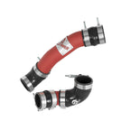aFe BladeRunner Intercooler Pipe Kit (Hot & Cold Sides, Red), 2017-2021 Civic Type R - Angle 2