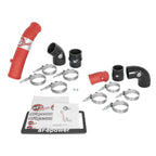 aFe BladeRunner Intercooler Pipe Kit (Hot & Cold Sides, Red), 2017-2021 Civic Type R - Angle 4