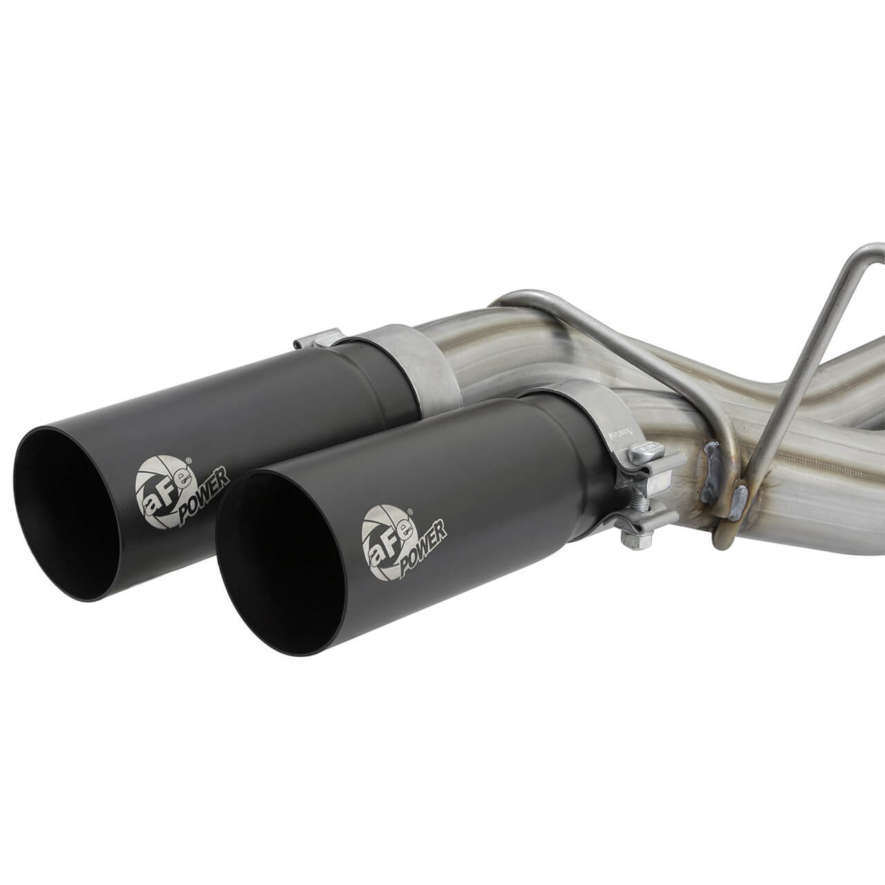 aFe Cat-Back Exhaust w/ Black Tips (409SS), 2017-2020 F-150 Raptor - Angle 3