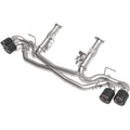 aFe MACH Force-Xp Cat-Back Exhaust System (No Muffler, 304SS), 2020-2021 Corvette C8
