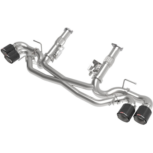 aFe MACH Force-Xp Cat-Back Exhaust System (No Muffler, 304SS), 2020-2021 Corvette C8
