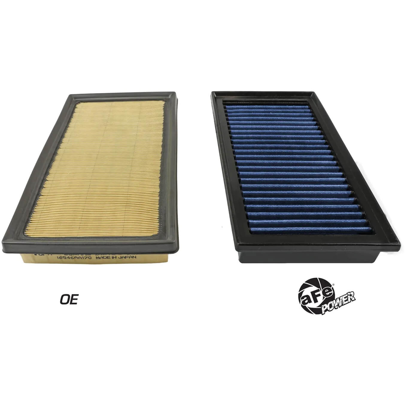 aFe Magnum FLOW Pro 5R Air Filter, 2017-2020 BRZ/86 - Angle 3