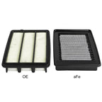 aFe MagnumFLOW Pro DRY S Air Filter, 2017-2021 Civic Type R - Angle 3
