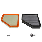 aFe MagnumFLOW Pro DRY S Air Filter, 2020-2021 GR Supra (A90) - Angle 3